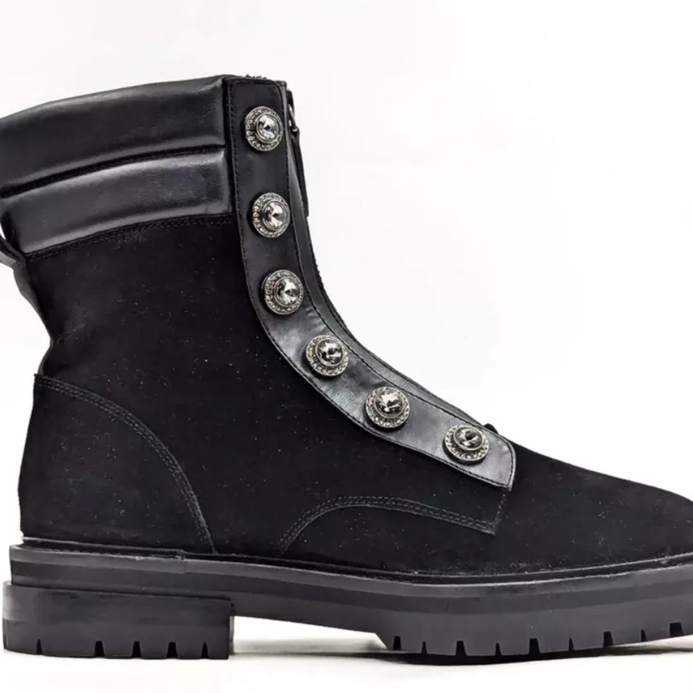 Kurt Geiger Black Women's Buttoned Ankle Boots Size 8 - New in Box